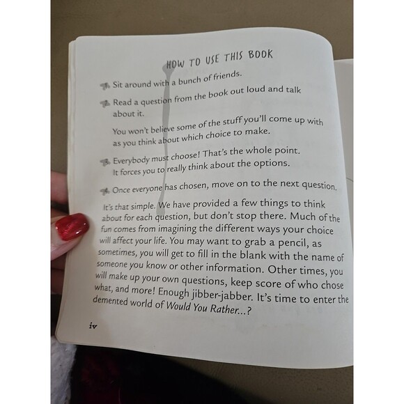 Would you Rather? Doubly Disgusting/over 300 crazy questions! Fun book - preteen - Picture 6 of 11